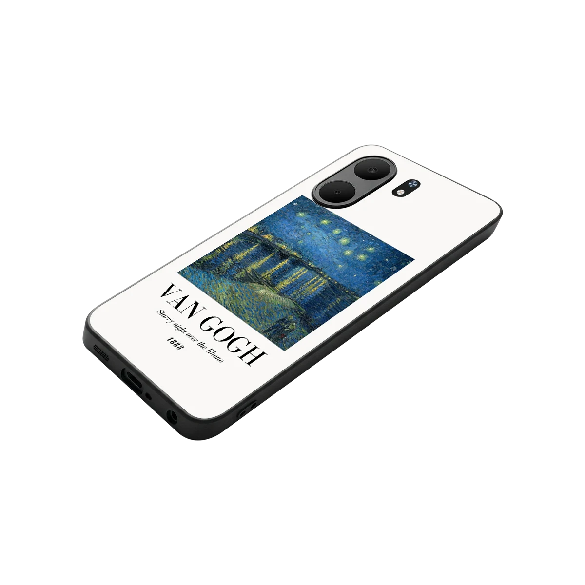 Van Gogh 1888 stylish phone case for oppo a5x 5g | glossy glass and slim fit