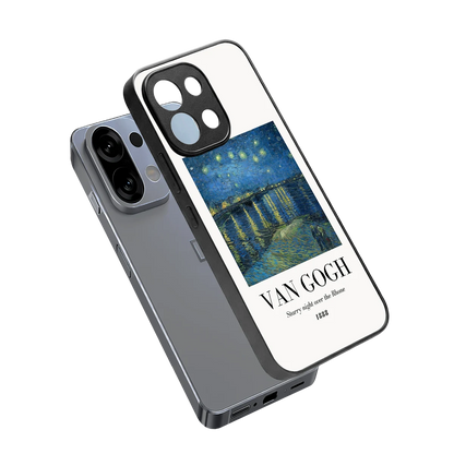 Van Gogh 1888 sleek oppo k13 5g cover with tempered glass back and TPU edges