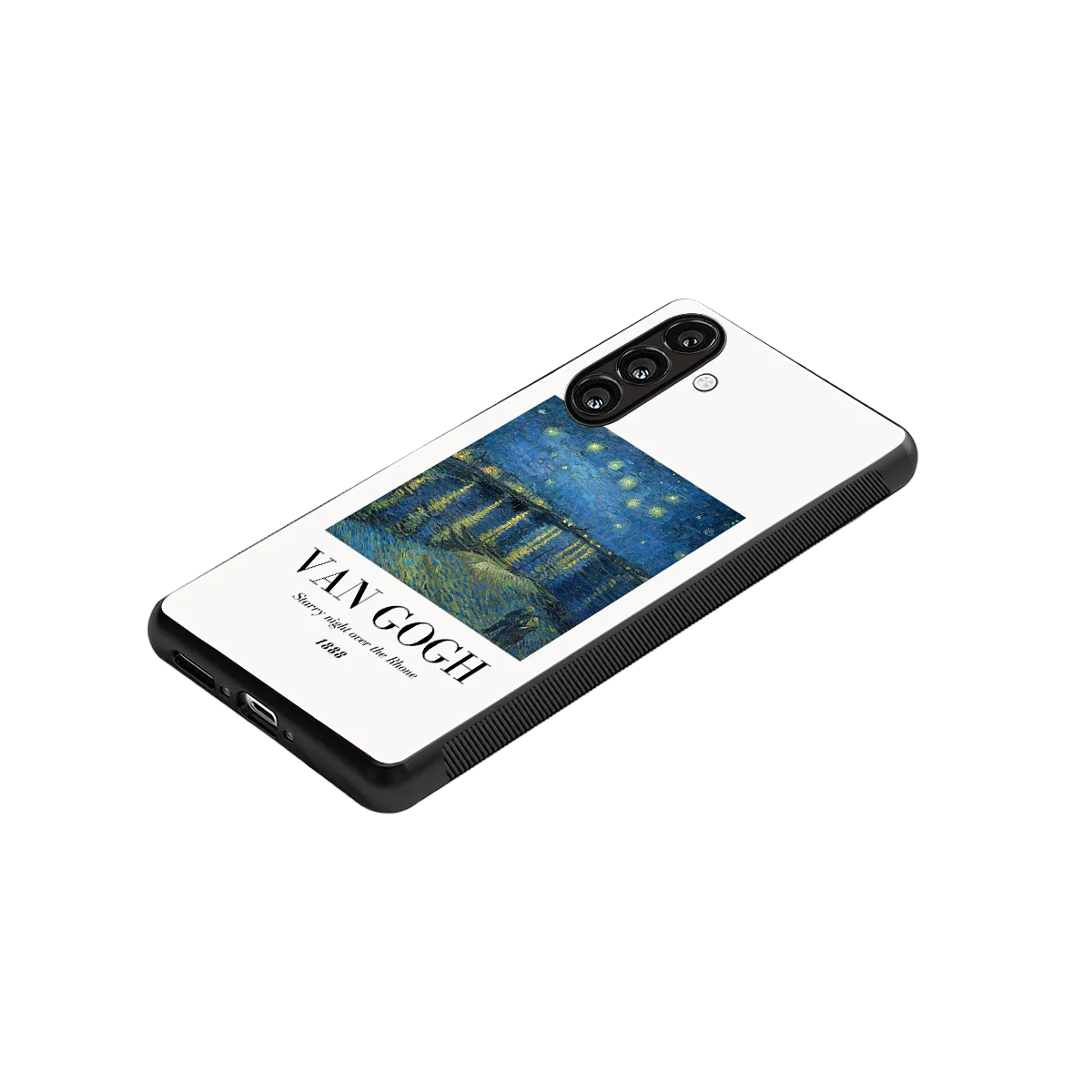Van Gogh 1888 stylish phone case for samsung galaxy a17 5g | glossy glass and slim fit