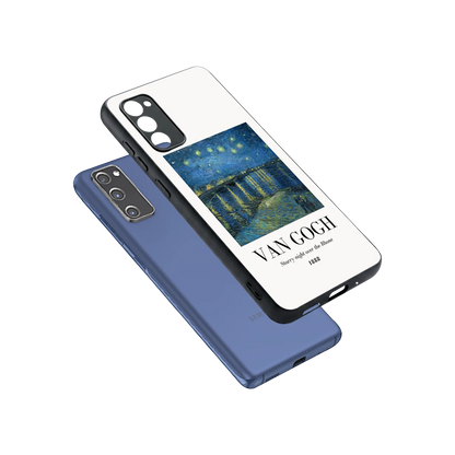 Van Gogh 1888 sleek samsung galaxy s20 fe cover with tempered glass back and TPU edges