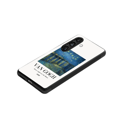 Van Gogh 1888 stylish phone case for samsung galaxy s24 fe | glossy glass and slim fit