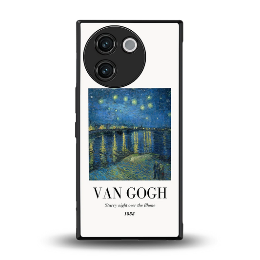 Van Gogh 1888 back phone cover | glass case for vivo v30e
