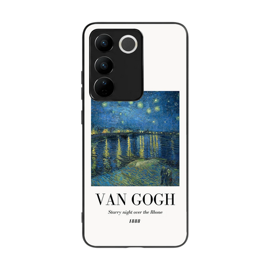 Van Gogh 1888 back phone cover | glass case for vivo v27 5g