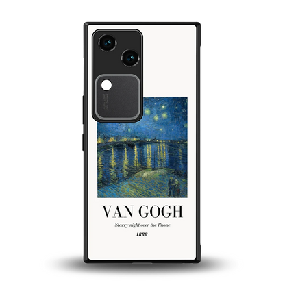 Van Gogh 1888 back phone cover | glass case for vivo v30
