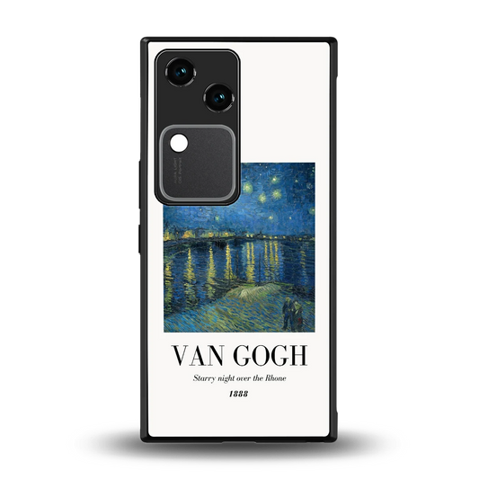 Van Gogh 1888 back phone cover | glass case for vivo v30