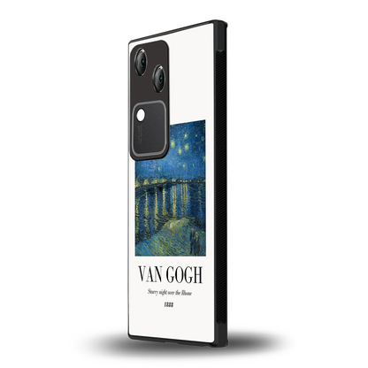 Van Gogh 1888 vivo v30 mobile cover | shockproof glass phone case