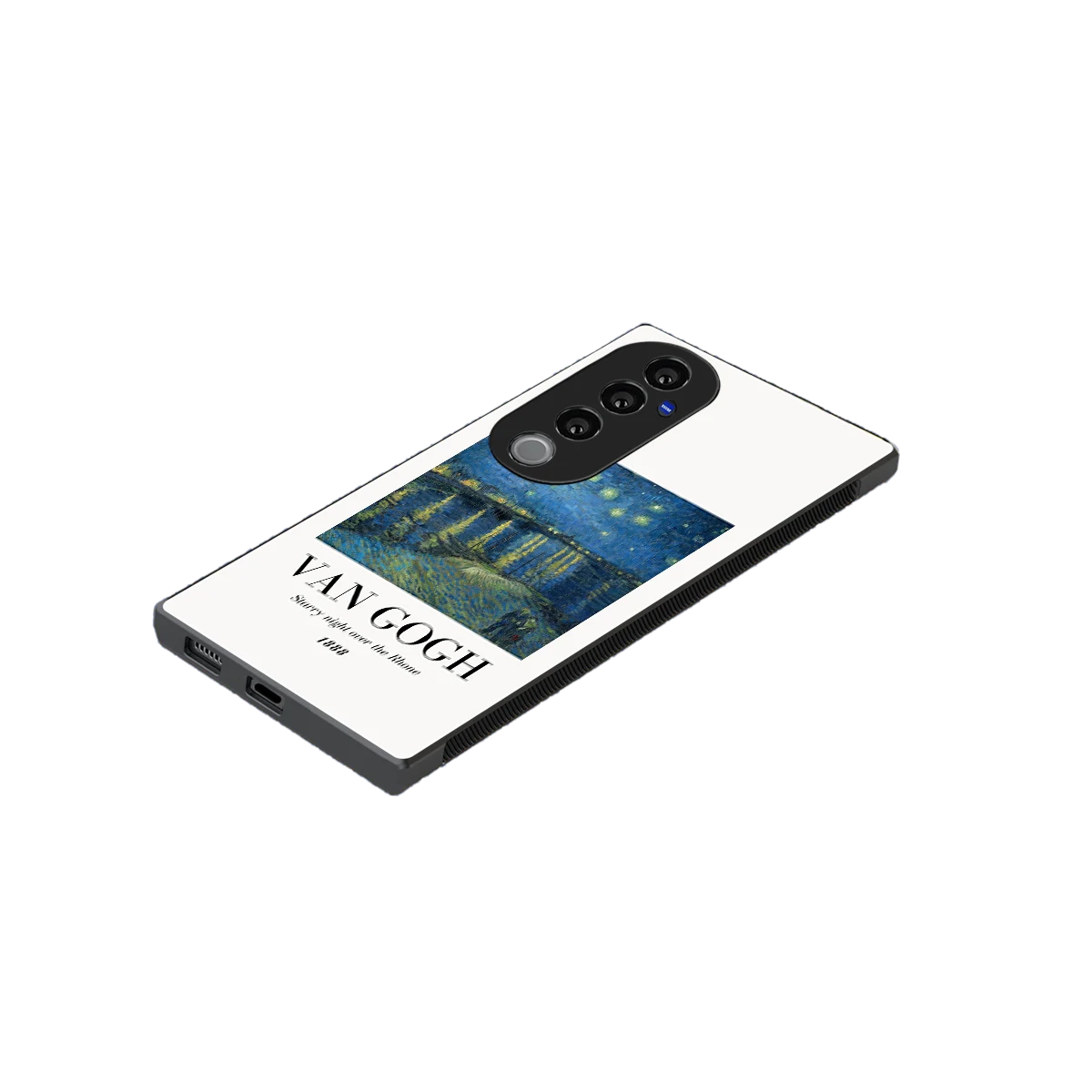Van Gogh 1888 stylish phone case for vivo v40 pro | glossy glass and slim fit