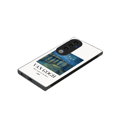 Van Gogh 1888 stylish phone case for vivo v40 pro | glossy glass and slim fit