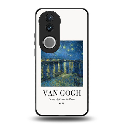 Van Gogh 1888 back phone cover | glass case for vivo v50