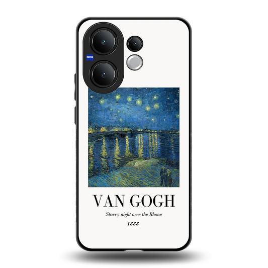 Van Gogh 1888 back phone cover | glass case for vivo v60