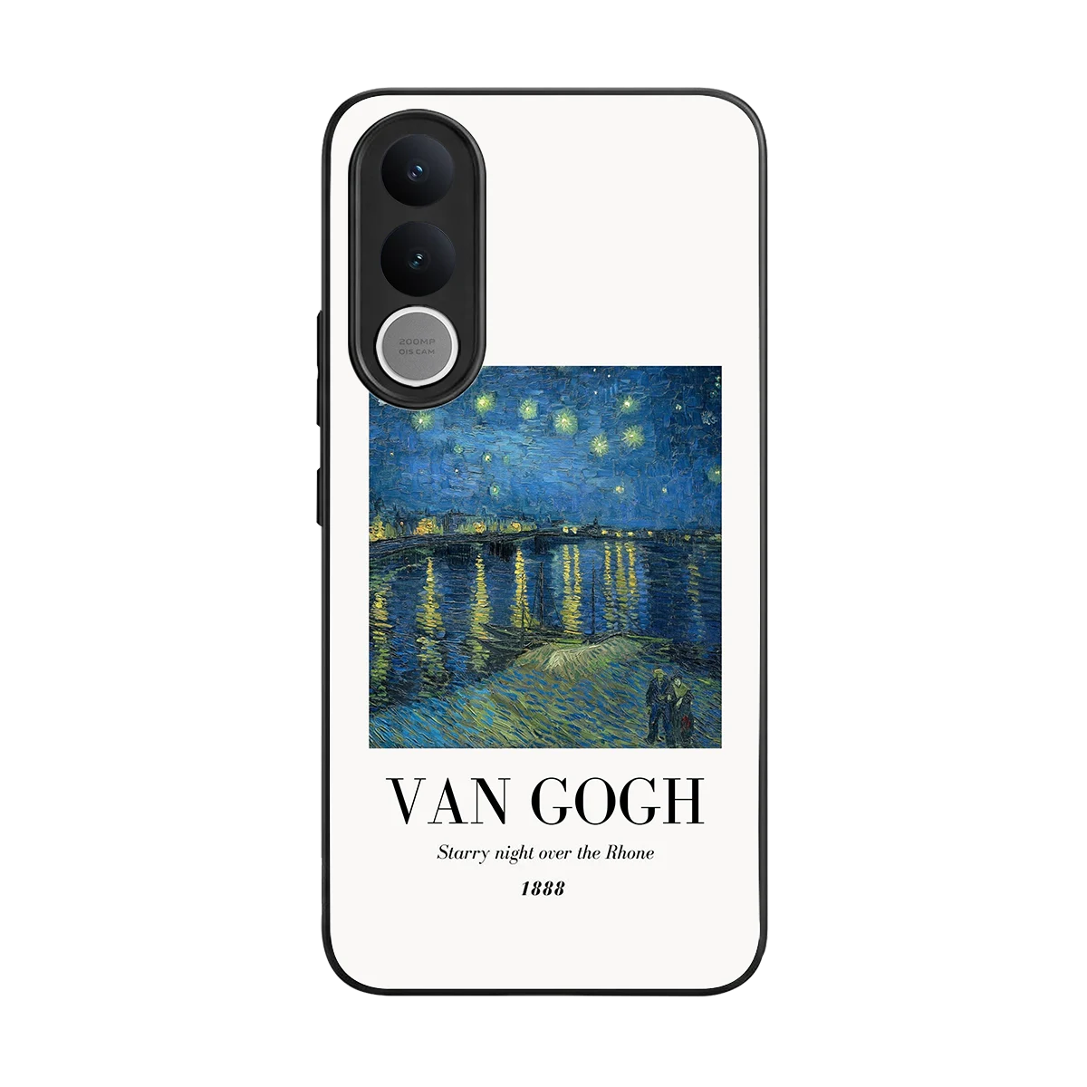 Van Gogh 1888 back phone cover | glass case for vivo v70 fe