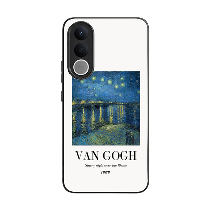 Van Gogh 1888 back phone cover | glass case for vivo v70 fe