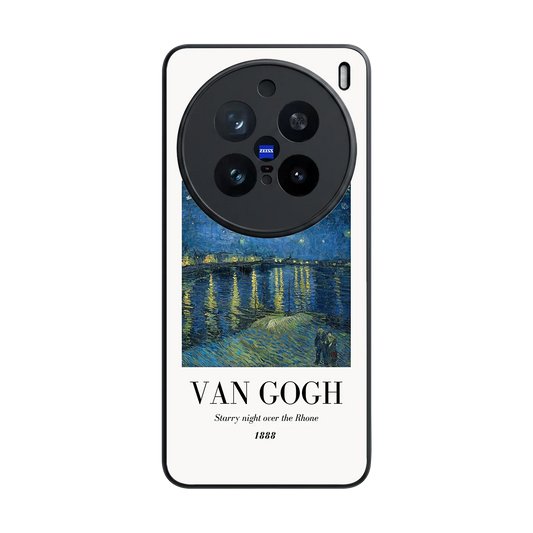 Van Gogh 1888 back phone cover | glass case for vivo x200 pro