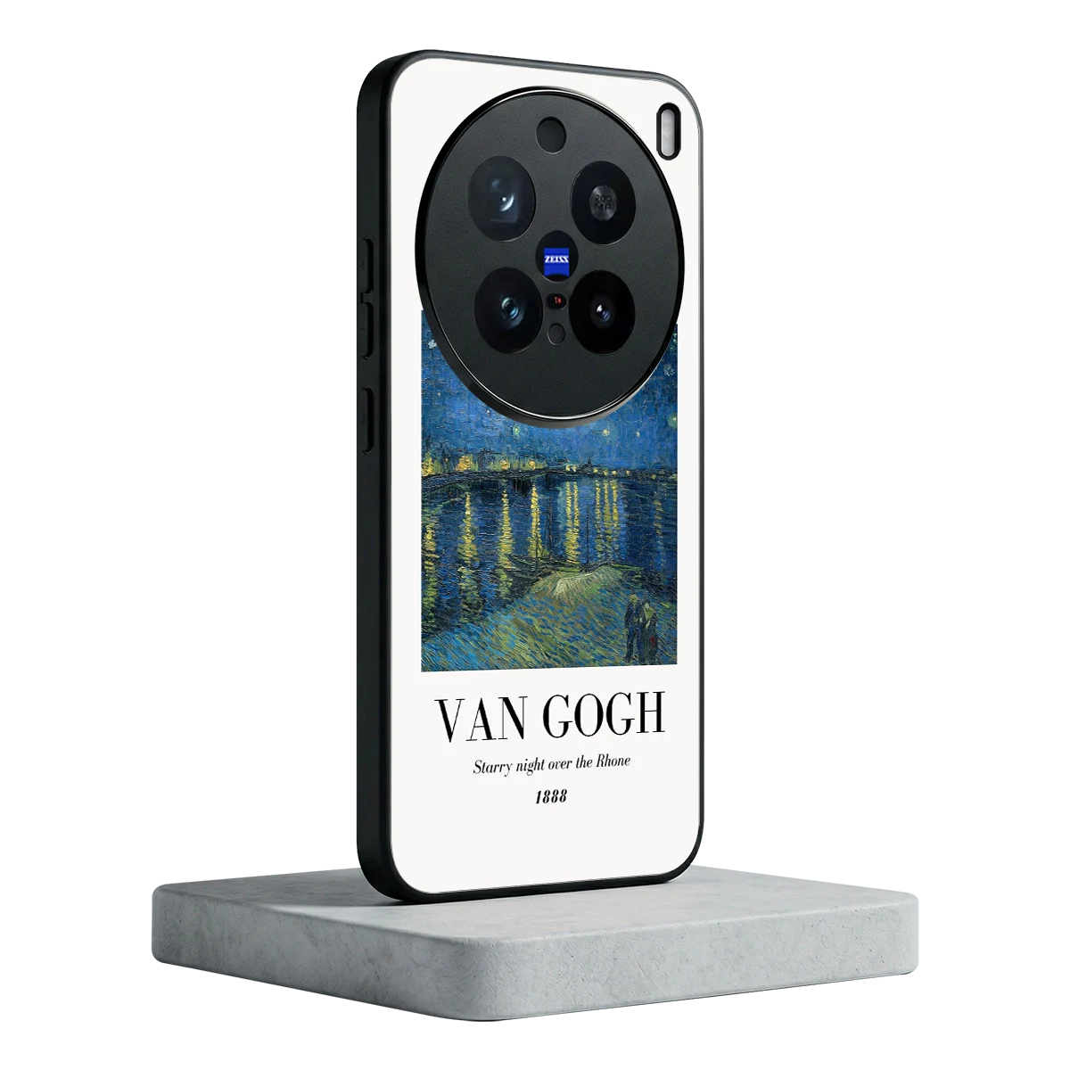 Van Gogh 1888 vivo x200 pro mobile cover | shockproof glass phone case