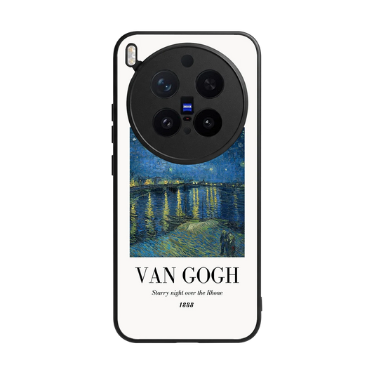 Van Gogh 1888 back phone cover | glass case for vivo x300 pro