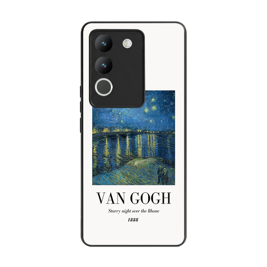 Van Gogh 1888 back phone cover | glass case for vivo y200 5g