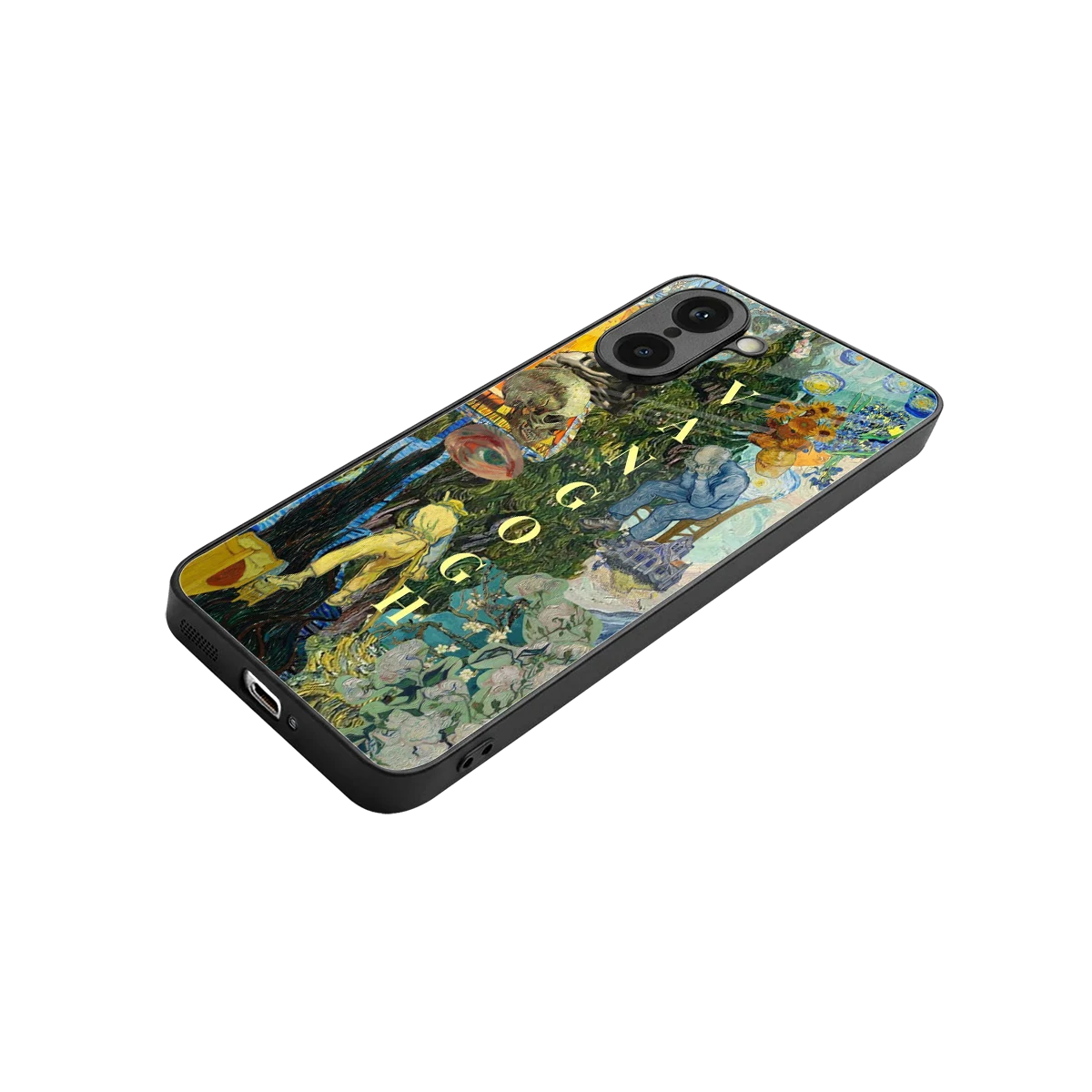 Van Gogh Collage stylish phone case for oneplus nord ce5 5g | glossy glass and slim fit