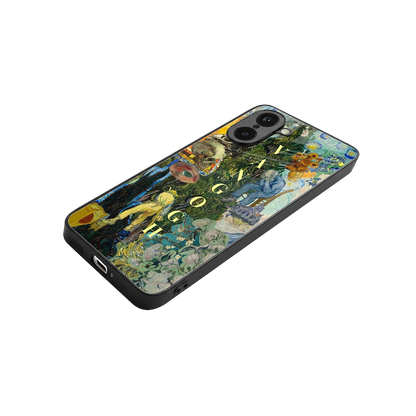 Van Gogh Collage stylish phone case for oneplus nord ce5 5g | glossy glass and slim fit