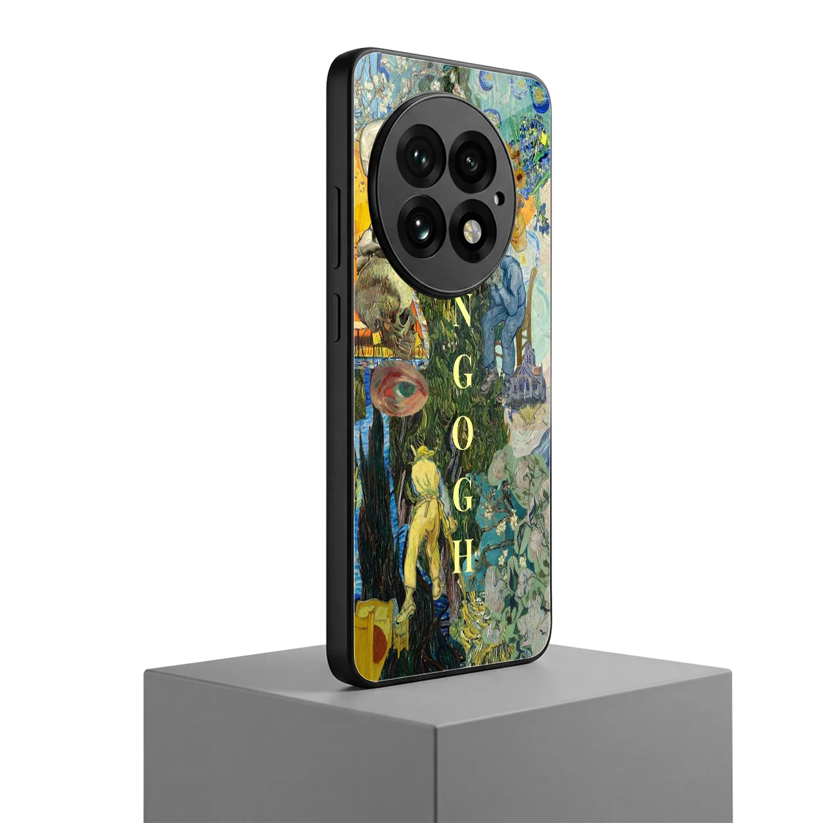 Van Gogh Collage oneplus 13 mobile cover | shockproof glass phone case