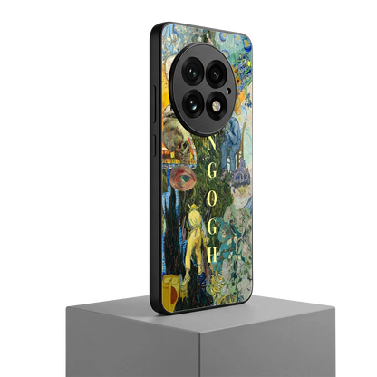 Van Gogh Collage oneplus 13 mobile cover | shockproof glass phone case