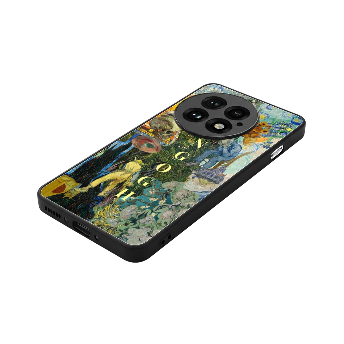 Van Gogh Collage stylish phone case for oneplus 13 | glossy glass and slim fit