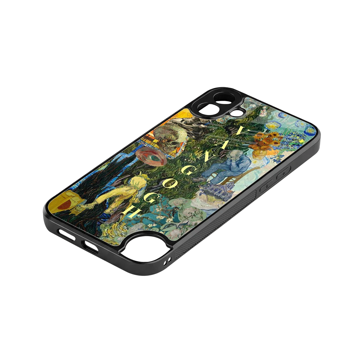 Van Gogh Collage stylish phone case for cmf nothing phone 1 | glossy glass and slim fit