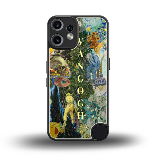 Van Gogh Collage back phone cover | glass case for cmf nothing phone 2 pro
