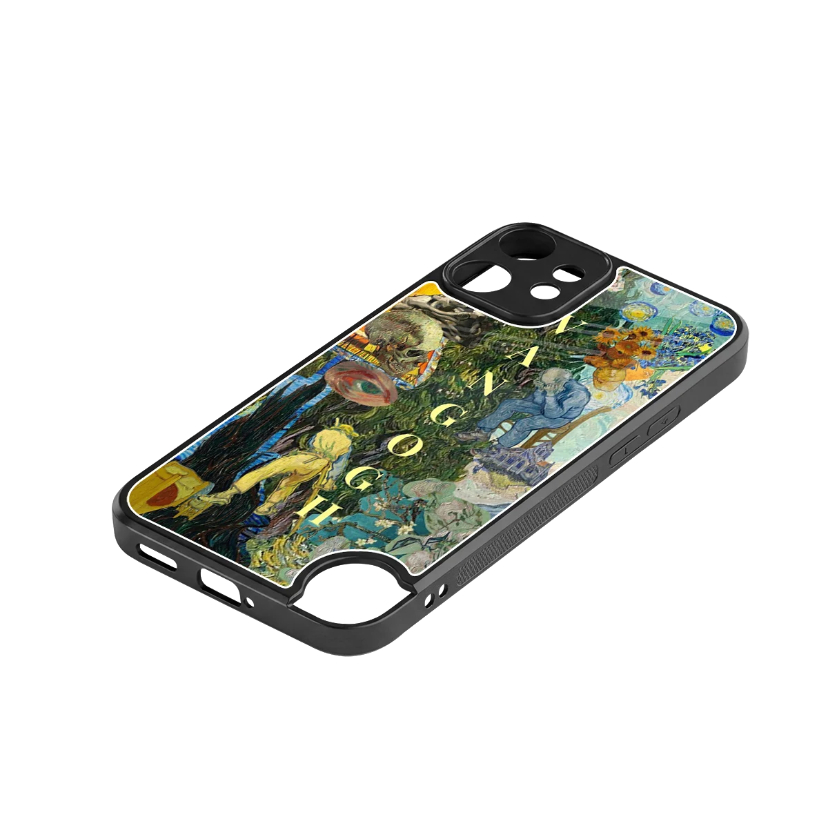 Van Gogh Collage stylish phone case for cmf nothing phone 2 pro | glossy glass and slim fit