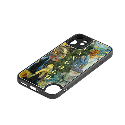 Van Gogh Collage stylish phone case for cmf nothing phone 2 pro | glossy glass and slim fit