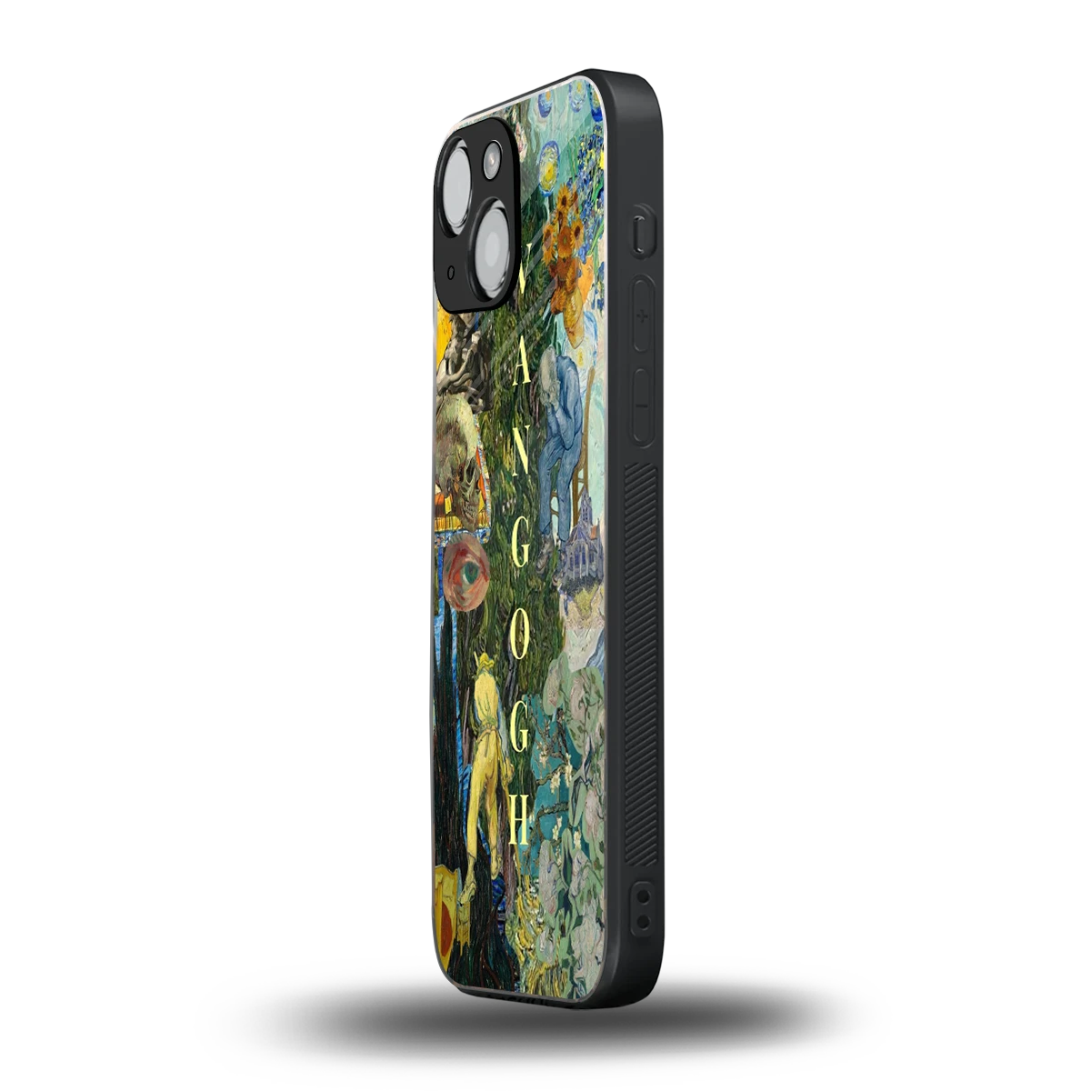 Van Gogh Collage iphone 13 mini mobile cover | shockproof glass phone case