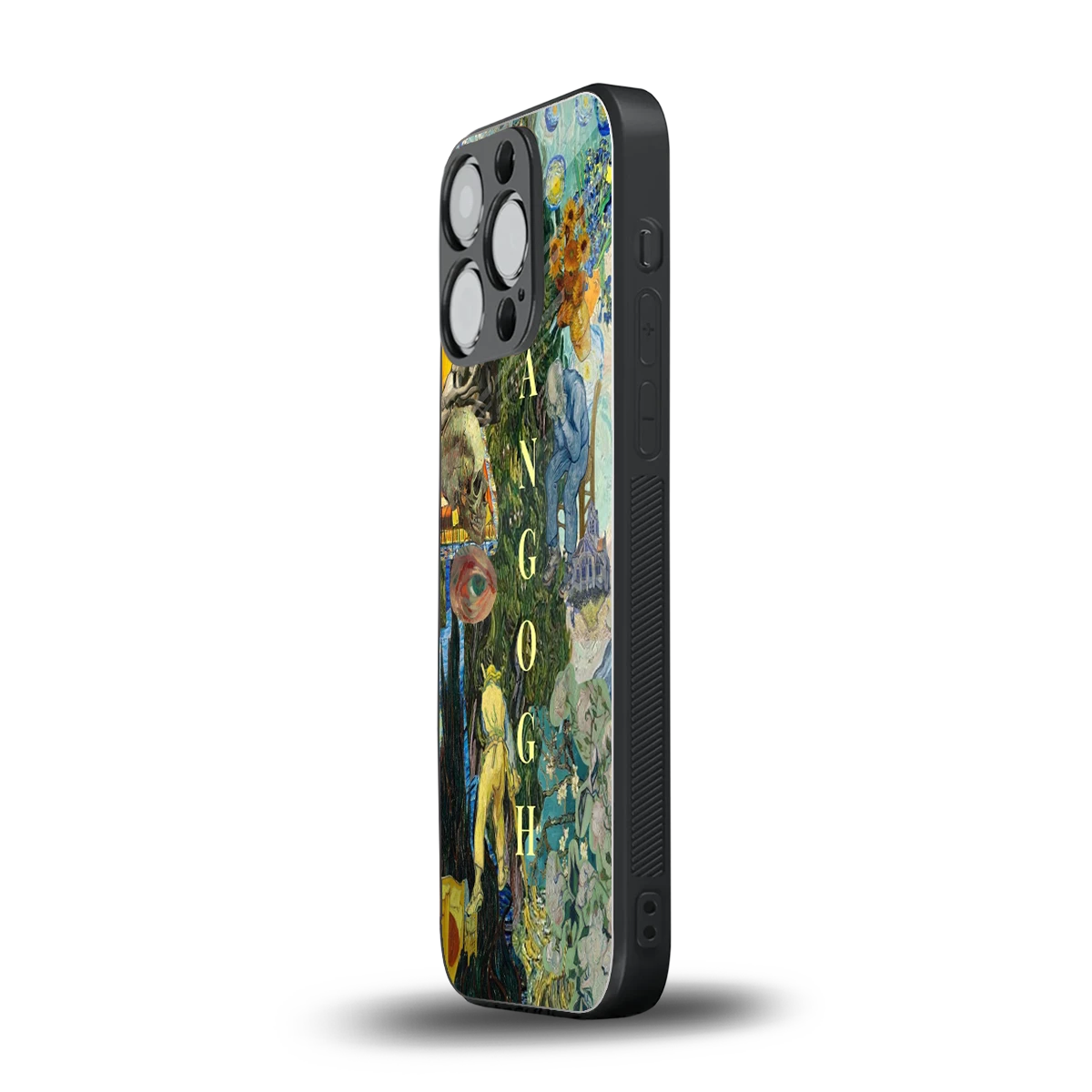 Van Gogh Collage iphone 13 pro mobile cover | shockproof glass phone case
