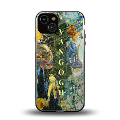 Van Gogh Collage back phone cover | glass case for iphone 14