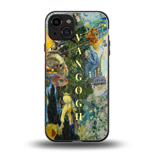 Van Gogh Collage back phone cover | glass case for iphone 15