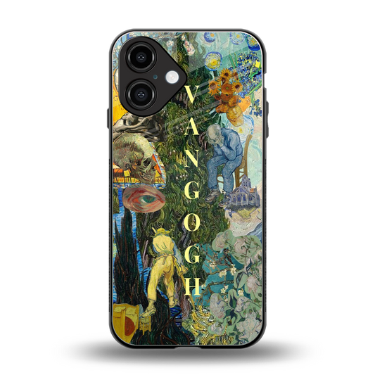 Van Gogh Collage Phone Case for Iphone 16 | Glass Case