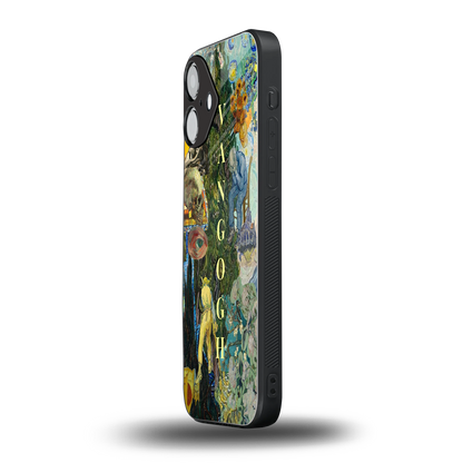 Van Gogh Collage Phone Case for Iphone 16 | Glass Case