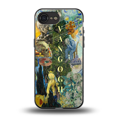 Van Gogh Collage back phone cover | glass case for iphone 16e