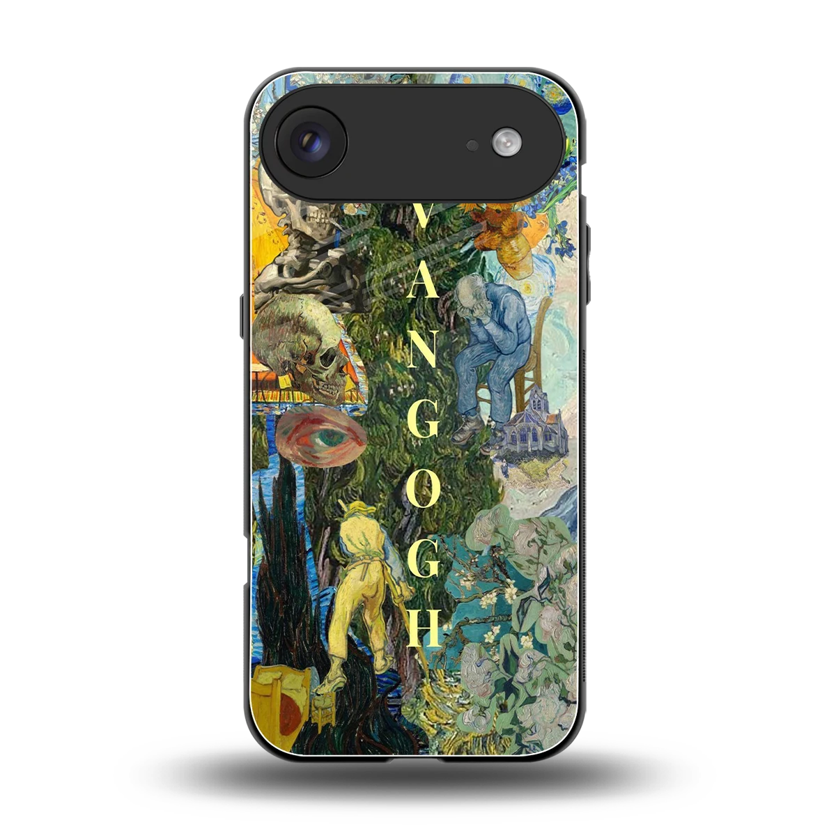 Van Gogh Collage back phone cover | glass case for iphone air