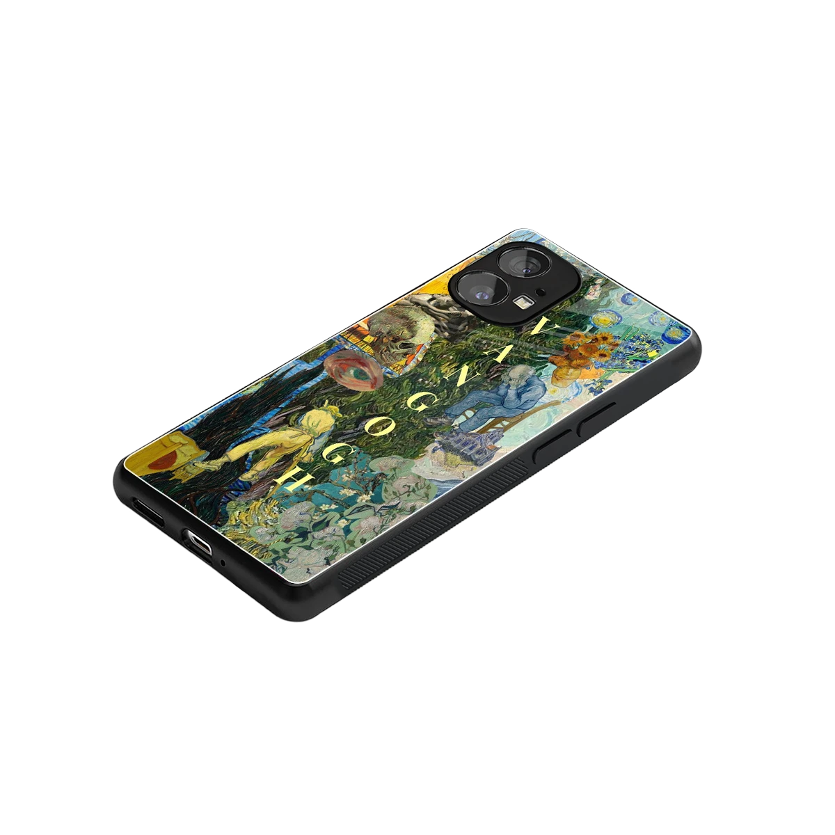 Van Gogh Collage stylish phone case for nothing phone 1 | glossy glass and slim fit