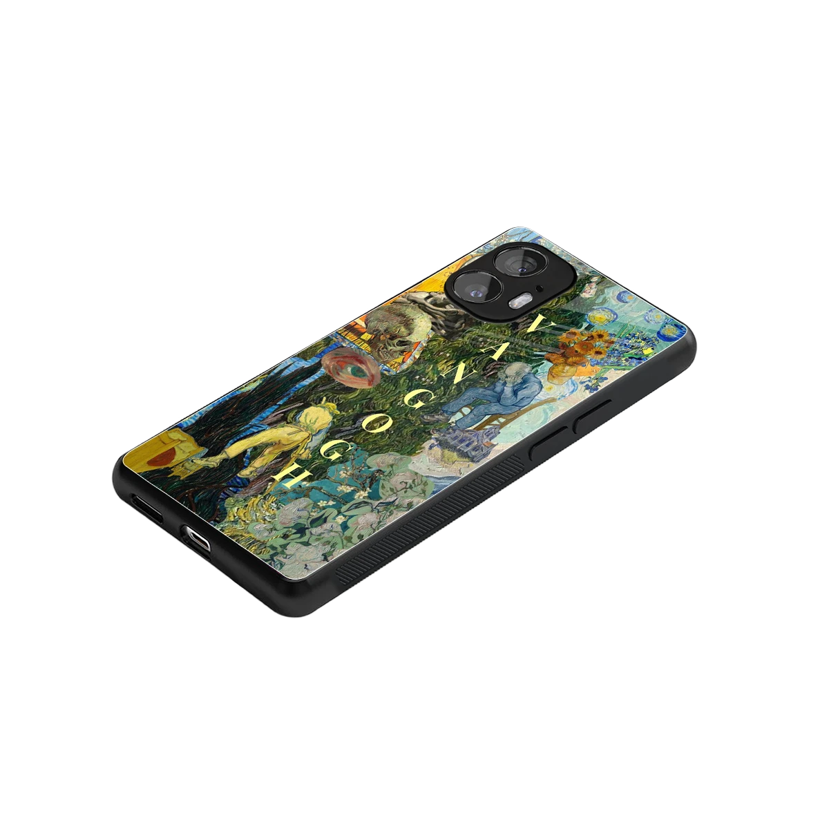 Van Gogh Collage stylish phone case for nothing phone 2 | glossy glass and slim fit