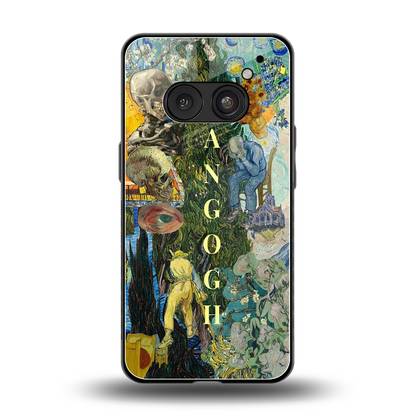 Van Gogh Collage back phone cover | glass case for nothing phone 2a