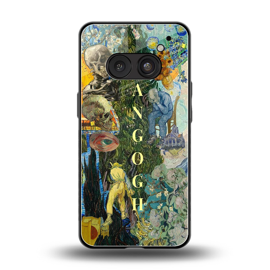 Van Gogh Collage back phone cover | glass case for nothing phone 2a plus
