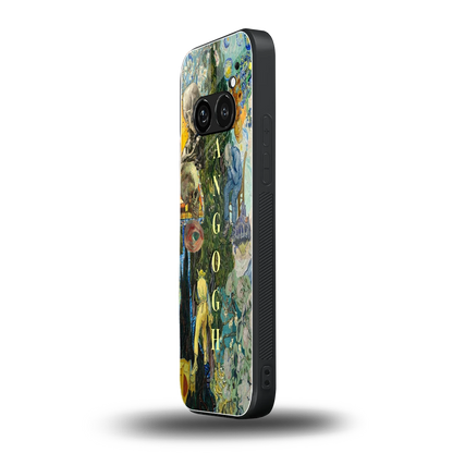 Van Gogh Collage nothing phone 2a plus mobile cover | shockproof glass phone case