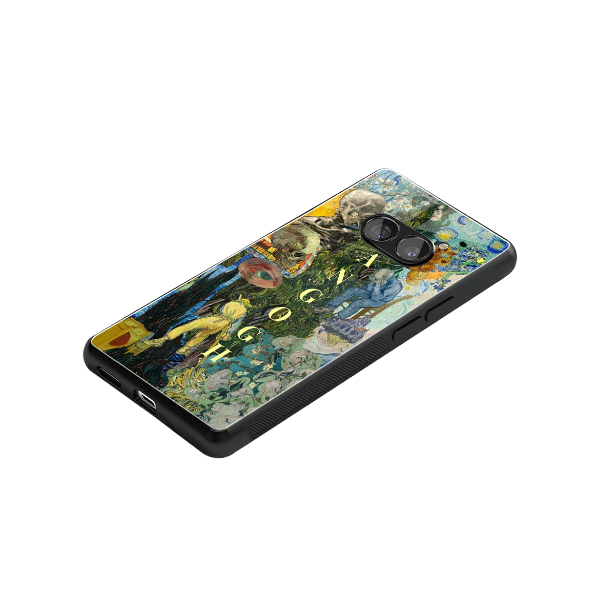 Van Gogh Collage stylish phone case for nothing phone 2a plus | glossy glass and slim fit