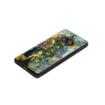 Van Gogh Collage stylish phone case for nothing phone 2a plus | glossy glass and slim fit