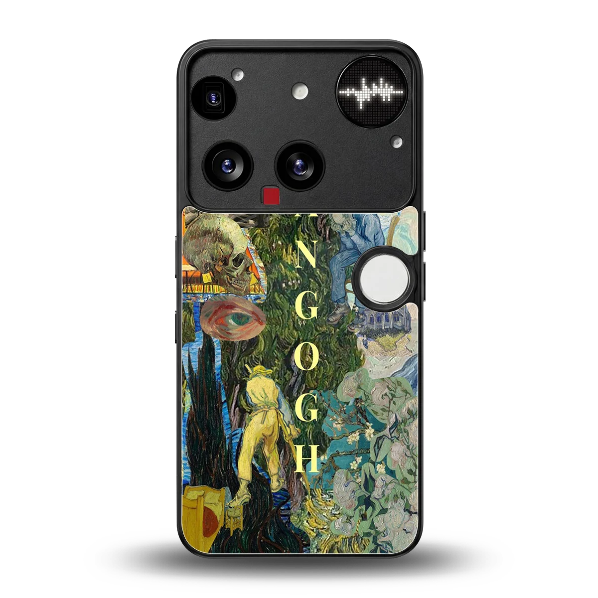 Van Gogh Collage back phone cover | glass case for nothing phone 3