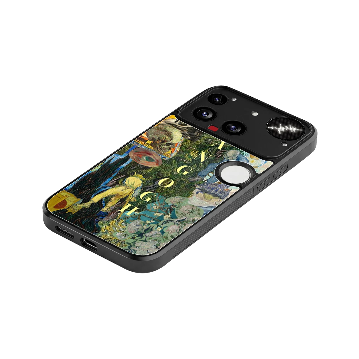 Van Gogh Collage stylish phone case for nothing phone 3 | glossy glass and slim fit