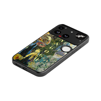 Van Gogh Collage stylish phone case for nothing phone 3 | glossy glass and slim fit
