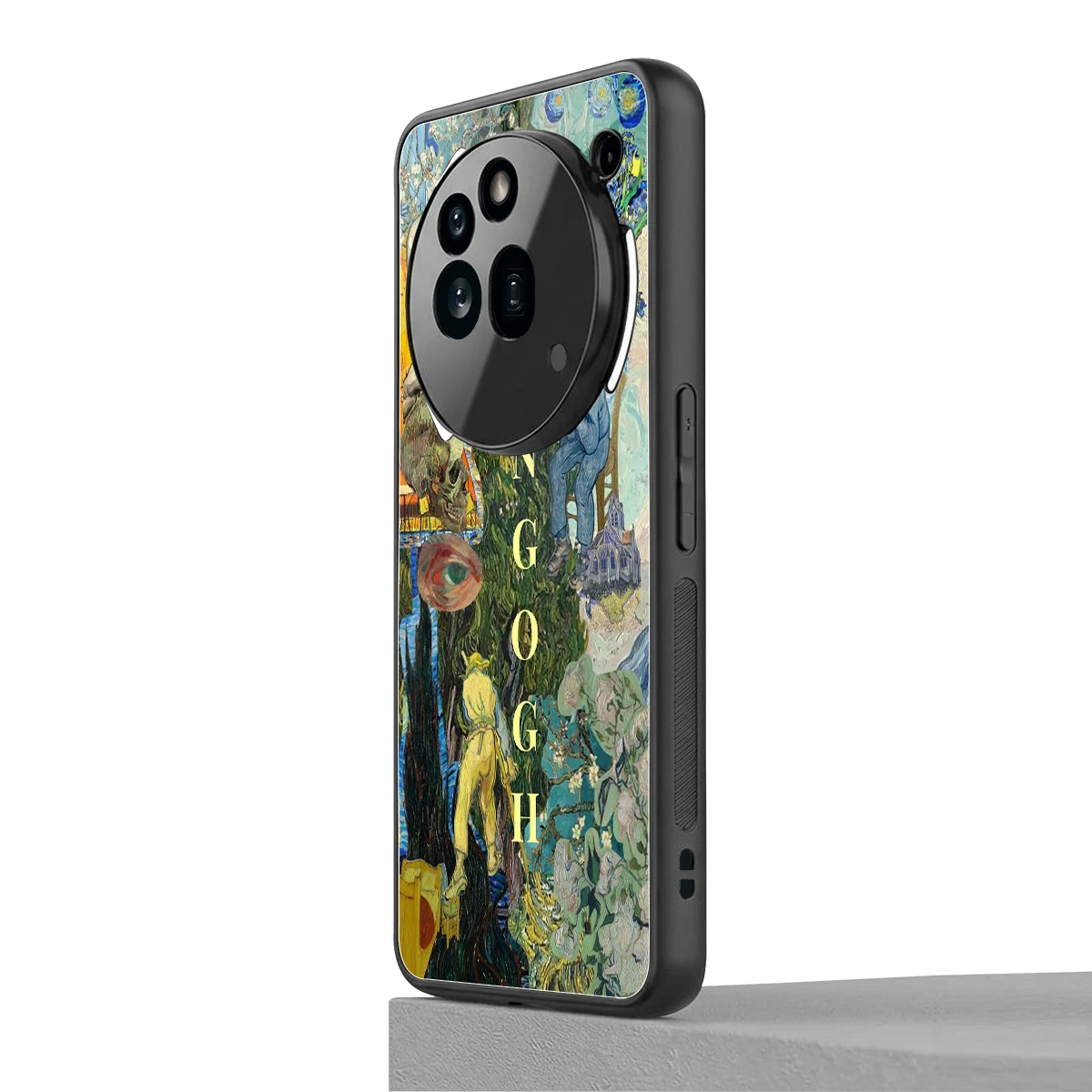 Van Gogh Collage nothing phone 3a pro mobile cover | shockproof glass phone case