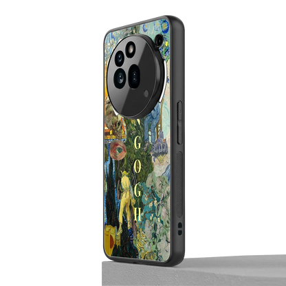 Van Gogh Collage nothing phone 3a pro mobile cover | shockproof glass phone case