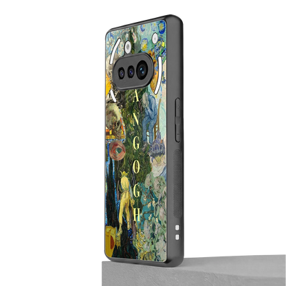 Van Gogh Collage nothing phone 3a mobile cover | shockproof glass phone case